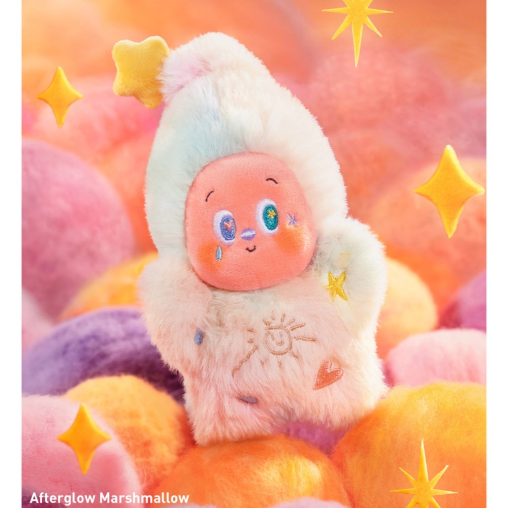 Twinkle twinkle plush pendant sweet dream forecast series -afterglow marshmallow